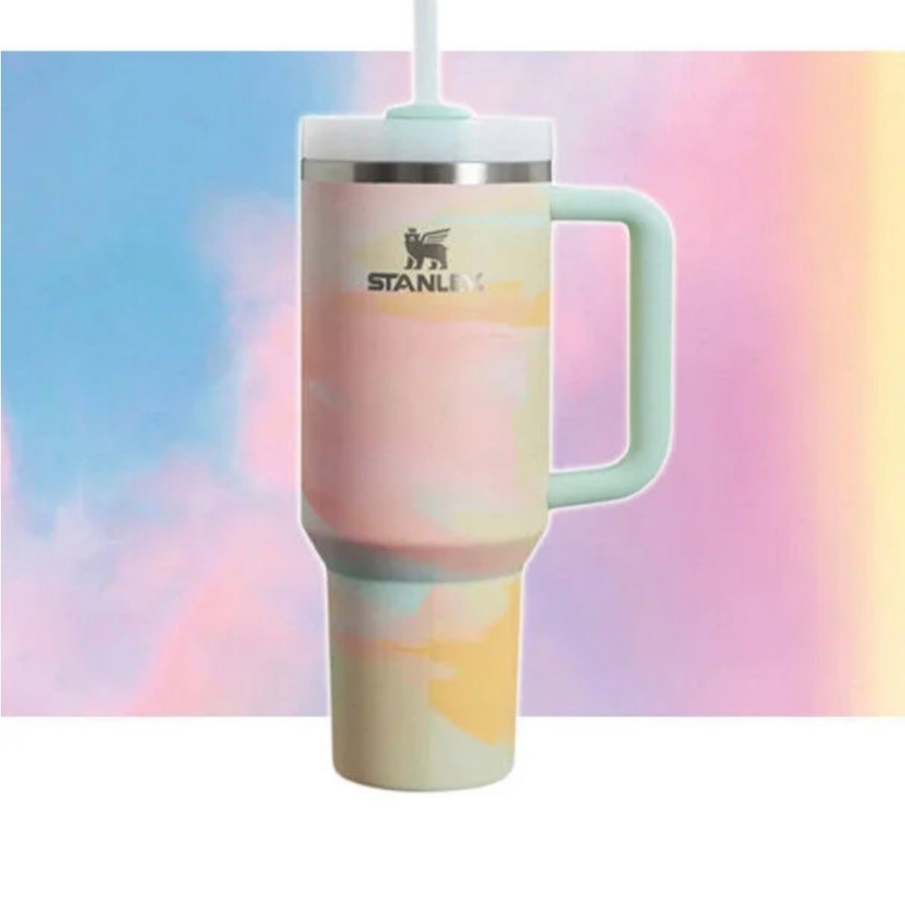 Stanley Taylor Swift Cd Colors Tumbler Quencher 40 Oz Warm Serene